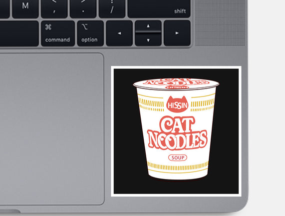 Cat Noodles Soup