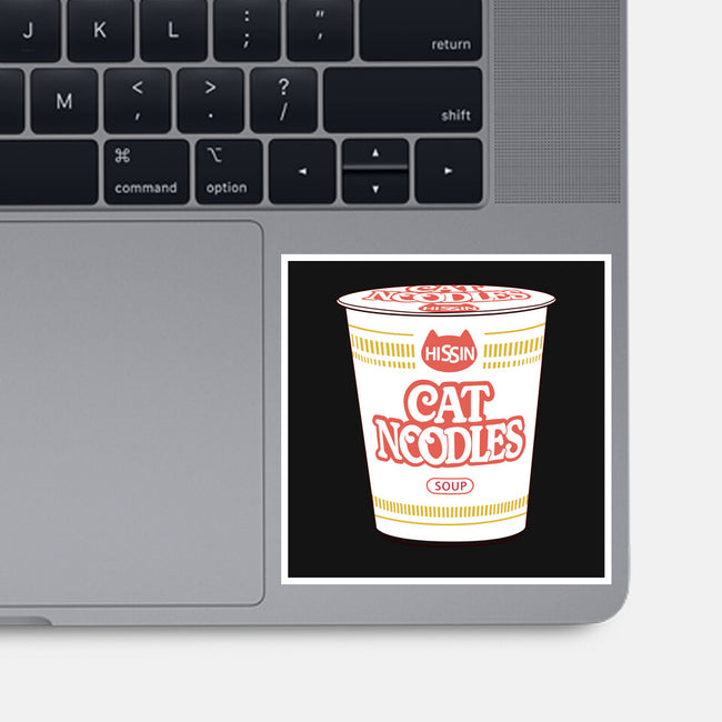 Cat Noodles Soup-None-Glossy-Sticker-vp021