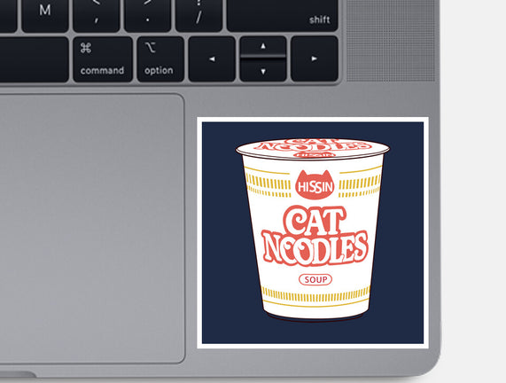 Cat Noodles Soup
