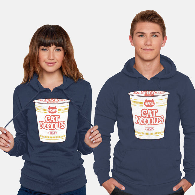 Cat Noodles Soup-Unisex-Pullover-Sweatshirt-vp021