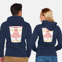 Cat Noodles Soup-Unisex-Zip-Up-Sweatshirt-vp021