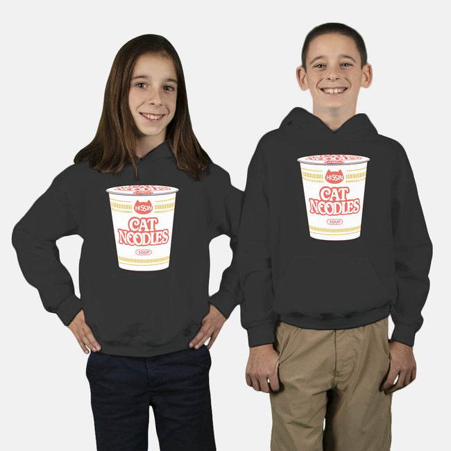 Cat Noodles Soup-Youth-Pullover-Sweatshirt-vp021
