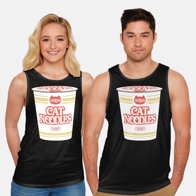 Cat Noodles Soup-Unisex-Basic-Tank-vp021