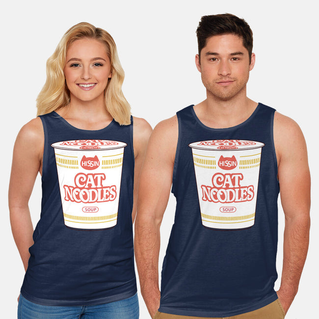 Cat Noodles Soup-Unisex-Basic-Tank-vp021