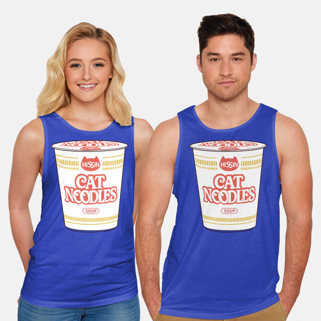 Cat Noodles Soup-Unisex-Basic-Tank-vp021