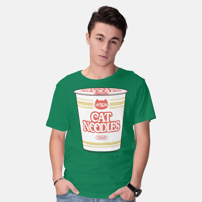 Cat Noodles Soup-Mens-Basic-Tee-vp021