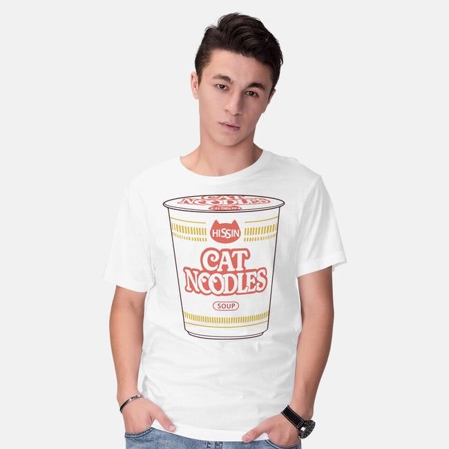 Cat Noodles Soup-Mens-Basic-Tee-vp021