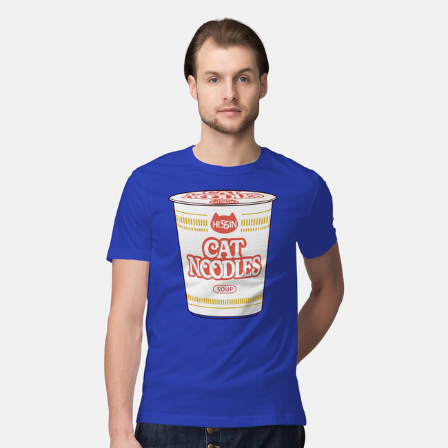 Cat Noodles Soup-Mens-Premium-Tee-vp021