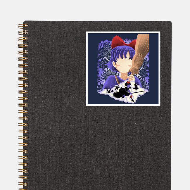 Young Witch Spirit-None-Glossy-Sticker-rmatix