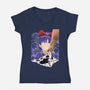 Young Witch Spirit-Womens-V-Neck-Tee-rmatix