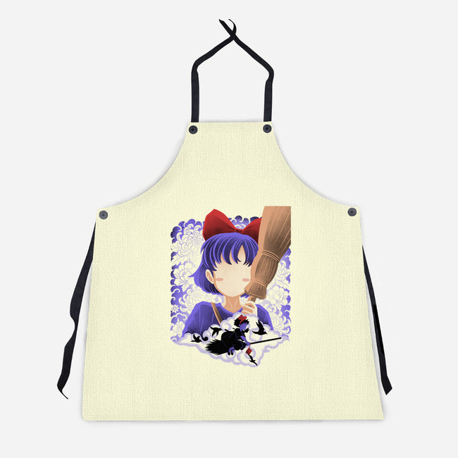 Young Witch Spirit-Unisex-Kitchen-Apron-rmatix