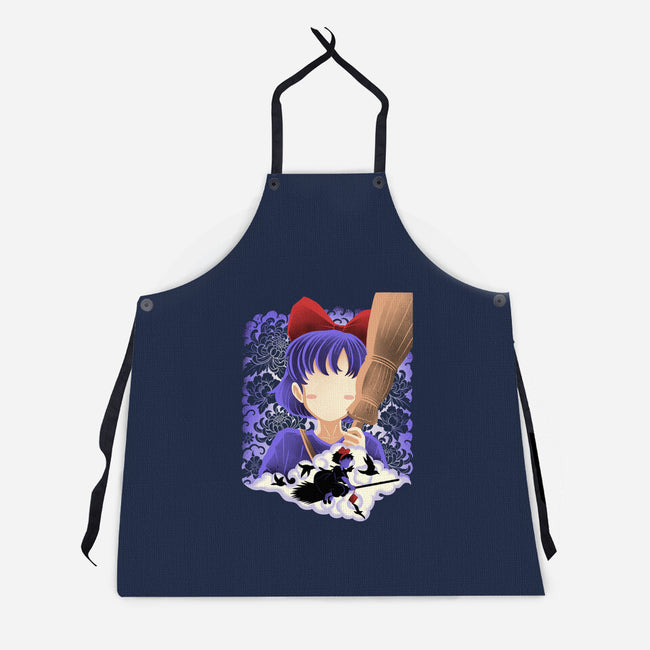 Young Witch Spirit-Unisex-Kitchen-Apron-rmatix