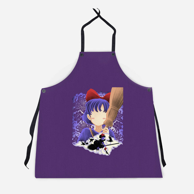 Young Witch Spirit-Unisex-Kitchen-Apron-rmatix