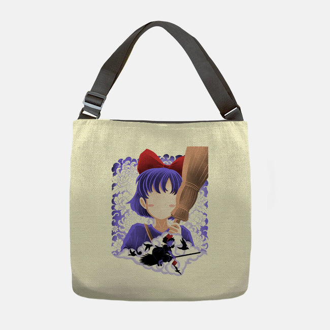 Young Witch Spirit-None-Adjustable Tote-Bag-rmatix