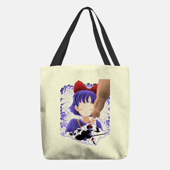 Young Witch Spirit-None-Basic Tote-Bag-rmatix