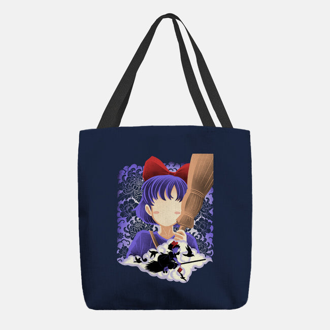 Young Witch Spirit-None-Basic Tote-Bag-rmatix