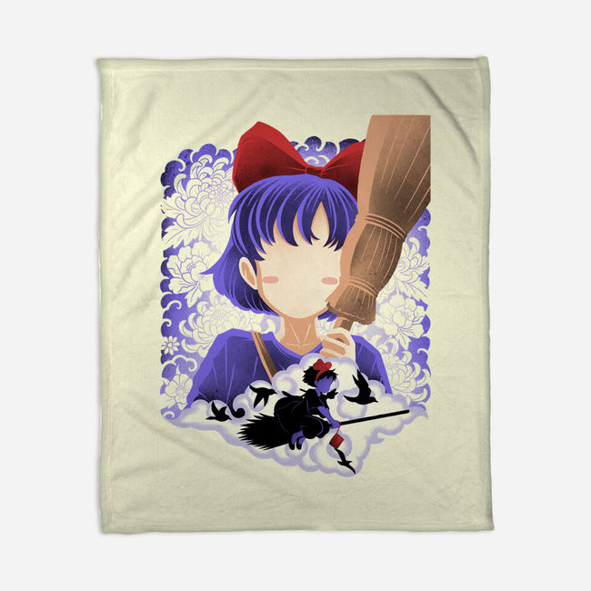 Young Witch Spirit-None-Fleece-Blanket-rmatix