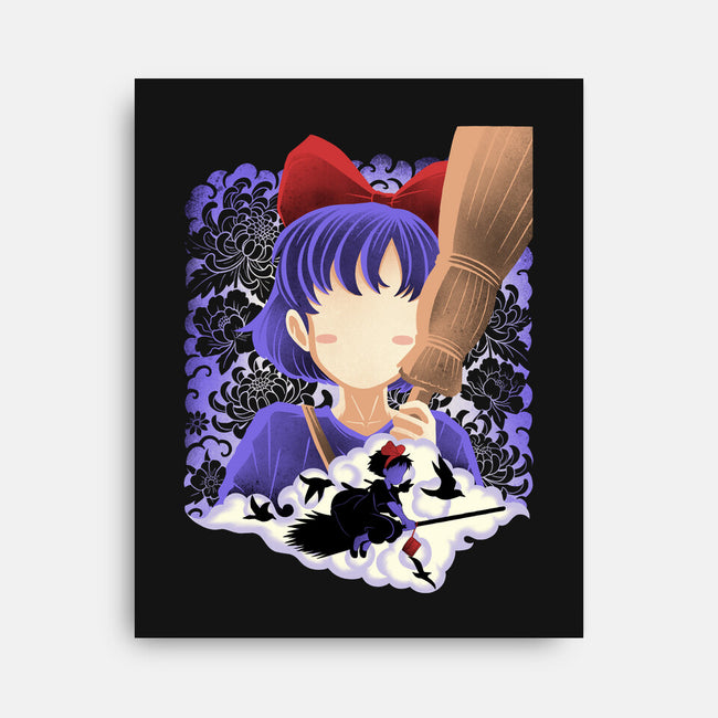 Young Witch Spirit-None-Stretched-Canvas-rmatix