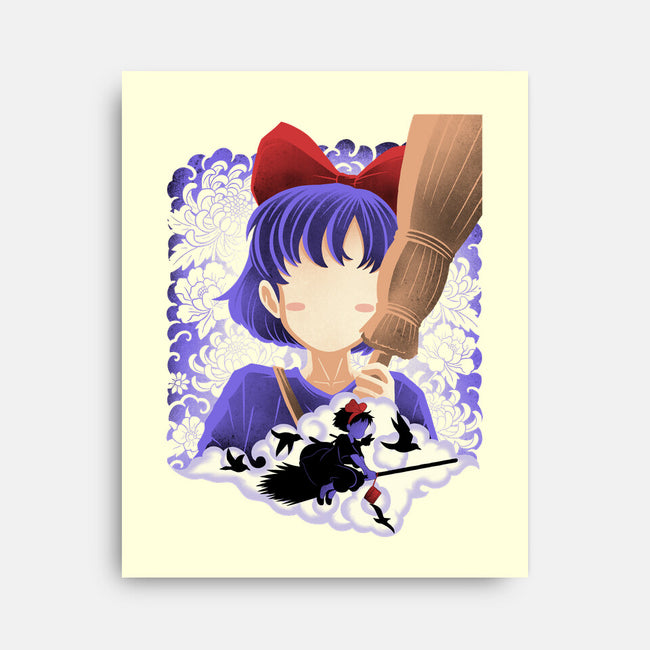 Young Witch Spirit-None-Stretched-Canvas-rmatix