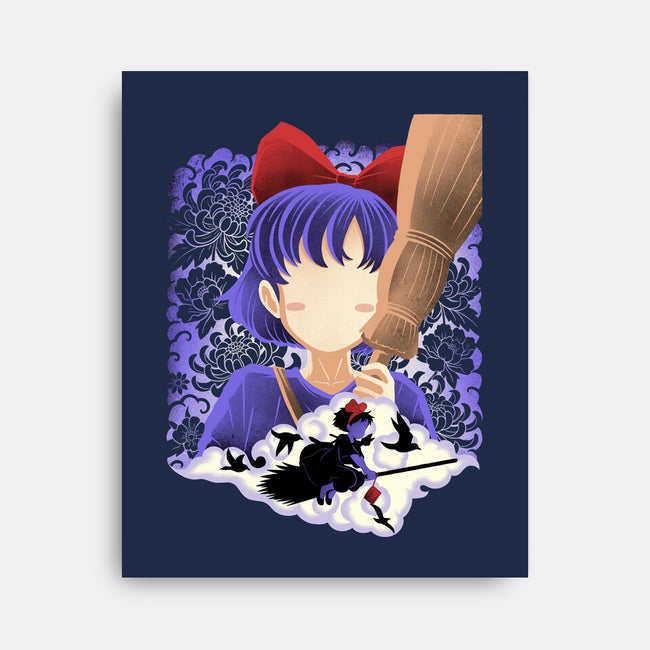 Young Witch Spirit-None-Stretched-Canvas-rmatix