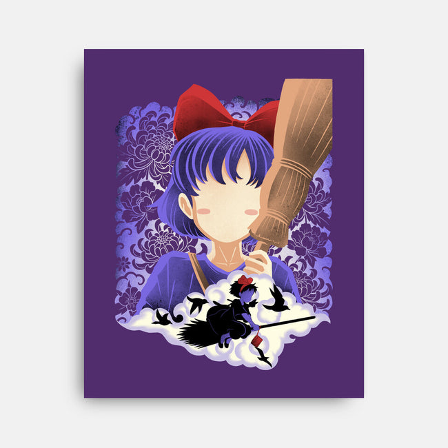 Young Witch Spirit-None-Stretched-Canvas-rmatix