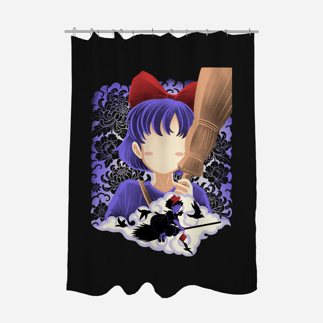 Young Witch Spirit-None-Polyester-Shower Curtain-rmatix