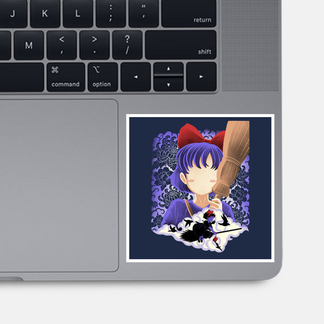 Young Witch Spirit-None-Glossy-Sticker-rmatix