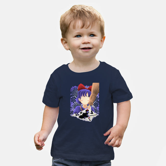 Young Witch Spirit-Baby-Basic-Tee-rmatix