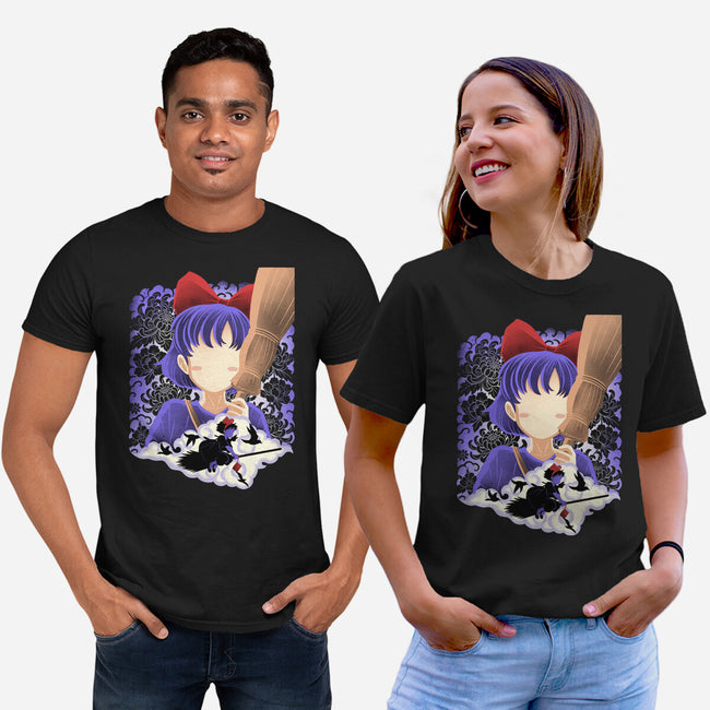 Young Witch Spirit-Unisex-Basic-Tee-rmatix