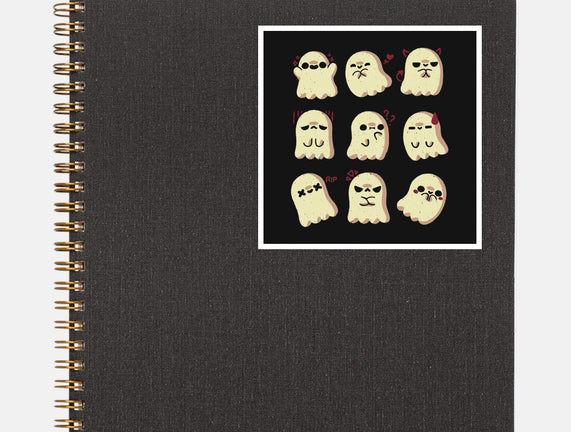 Cute Ghost Emotions