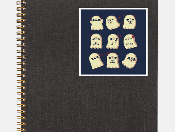 Cute Ghost Emotions