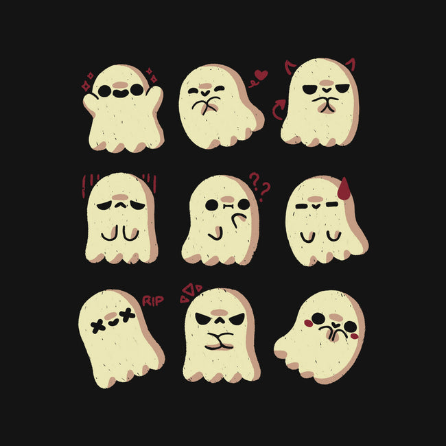 Cute Ghost Emotions-Youth-Basic-Tee-xMorfina