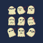 Cute Ghost Emotions-Unisex-Basic-Tee-xMorfina