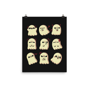 Cute Ghost Emotions