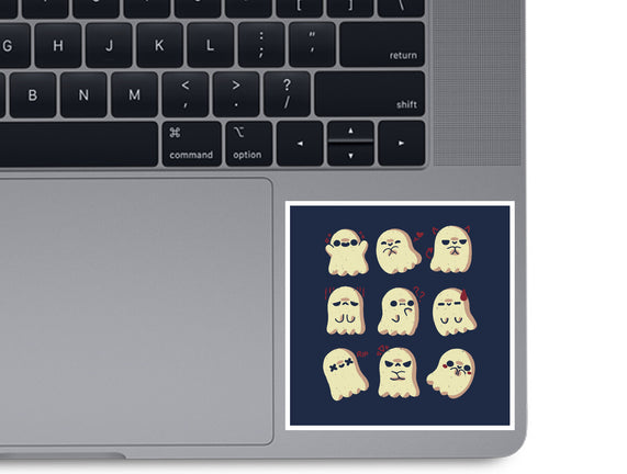 Cute Ghost Emotions