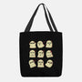 Cute Ghost Emotions-None-Basic Tote-Bag-xMorfina