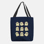 Cute Ghost Emotions-None-Basic Tote-Bag-xMorfina