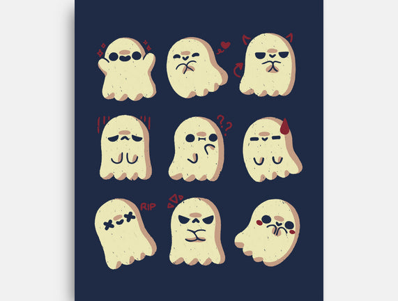 Cute Ghost Emotions
