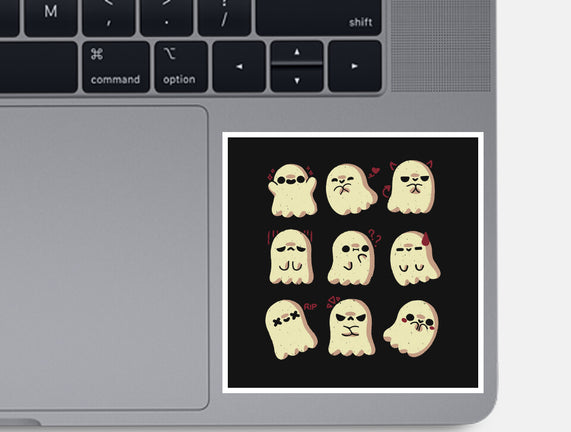 Cute Ghost Emotions