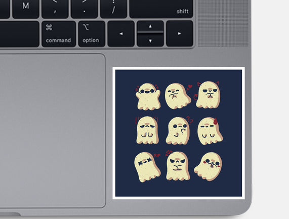 Cute Ghost Emotions