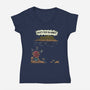 What's Your Name-Womens-V-Neck-Tee-Betmac