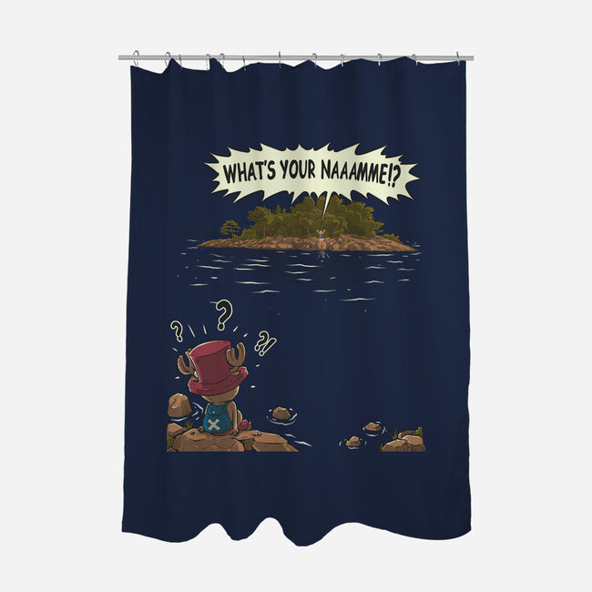 What's Your Name-None-Polyester-Shower Curtain-Betmac