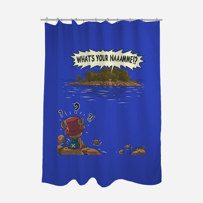 What's Your Name-None-Polyester-Shower Curtain-Betmac