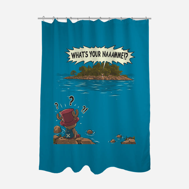 What's Your Name-None-Polyester-Shower Curtain-Betmac