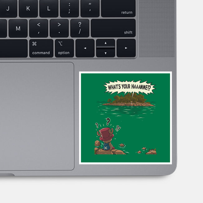 What's Your Name-None-Glossy-Sticker-Betmac