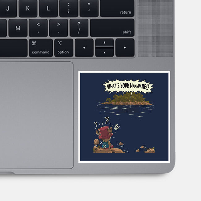 What's Your Name-None-Glossy-Sticker-Betmac