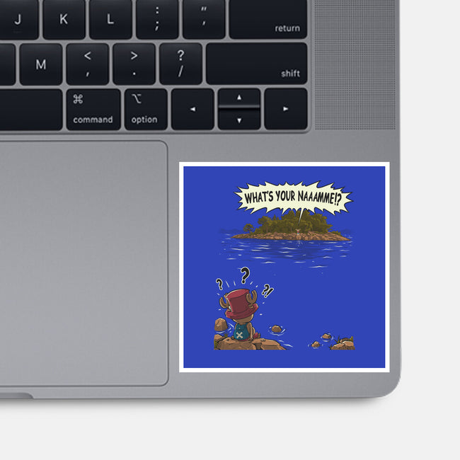 What's Your Name-None-Glossy-Sticker-Betmac