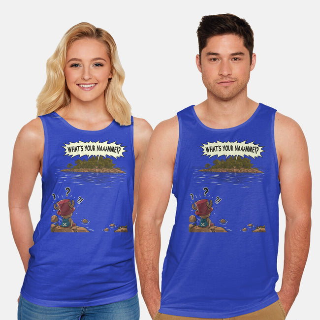 What's Your Name-Unisex-Basic-Tank-Betmac