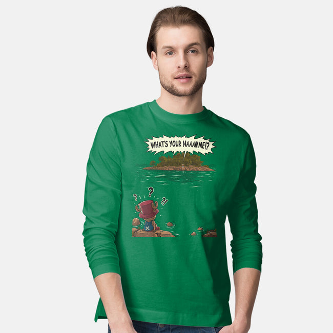 What's Your Name-Mens-Long Sleeved-Tee-Betmac