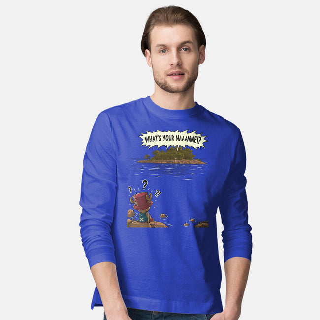 What's Your Name-Mens-Long Sleeved-Tee-Betmac